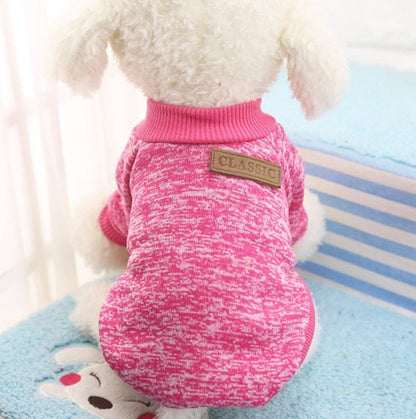 Winter Warm Pet Sweater - Cozy Snowflake Puppy & Kitty Winter Clothes