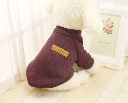 Winter Warm Pet Sweater - Cozy Snowflake Puppy & Kitty Winter Clothes