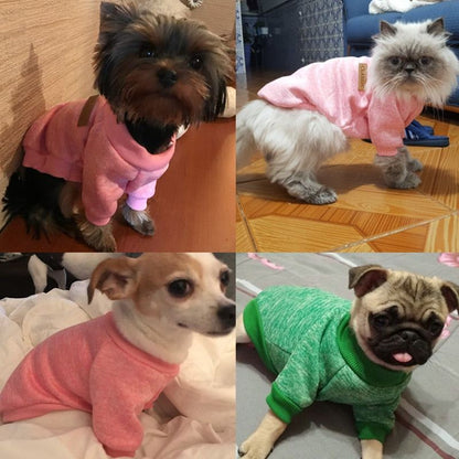 Winter Warm Pet Sweater - Cozy Snowflake Puppy & Kitty Winter Clothes