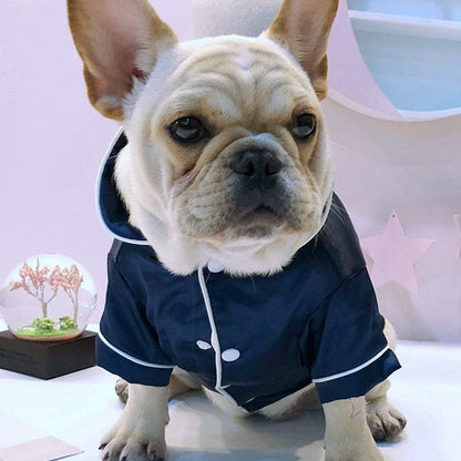Luxury Soft Silk Pajamas for Pets - Comfy Small Dog and Cat Clothing