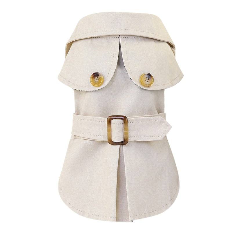 British Style Pet Jacket - Warm & Stylish Dog Coat for Small Pets