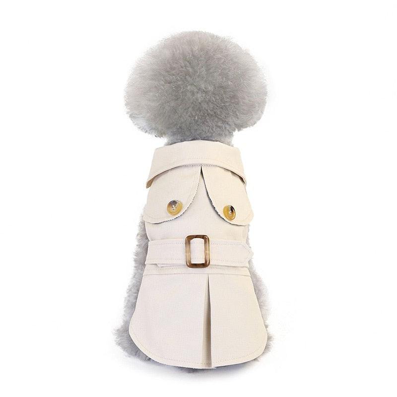 British Style Pet Jacket - Warm & Stylish Dog Coat for Small Pets