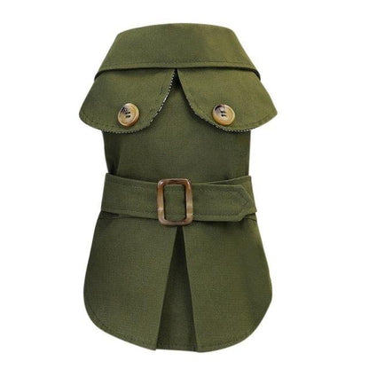 British Style Pet Jacket - Warm & Stylish Dog Coat for Small Pets