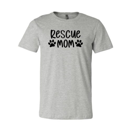 Rescue Mom T-Shirt Bella Canvas soft cotton durable print
