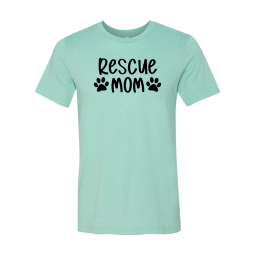 Rescue Mom T-Shirt made of soft cotton with durable flex print