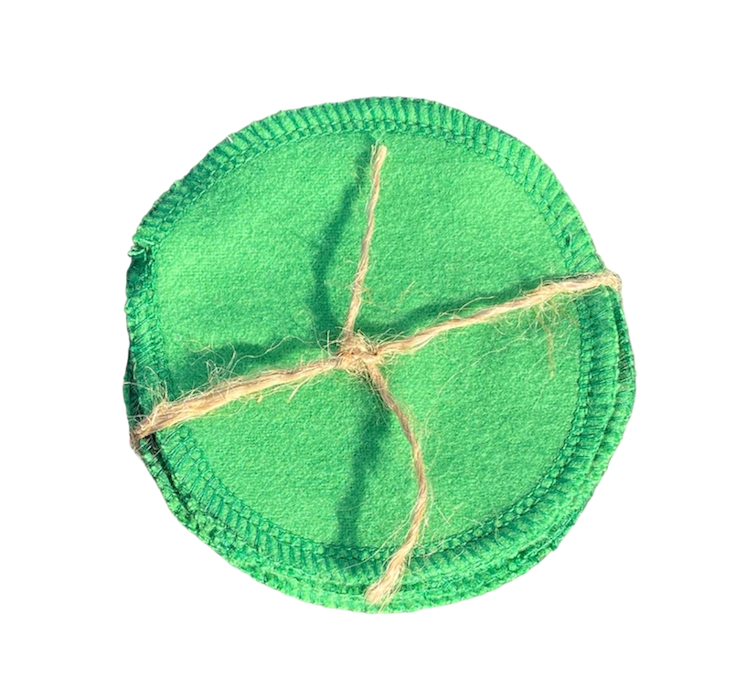 4-ALL PETS reusable cotton pads with washable bag for pet grooming