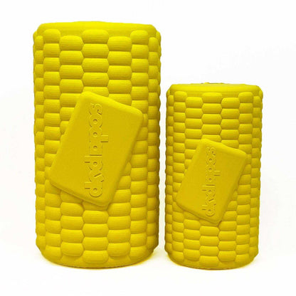 Corn on the Cob eDispenser Durable Rubber Treat Dispenser for Dogs