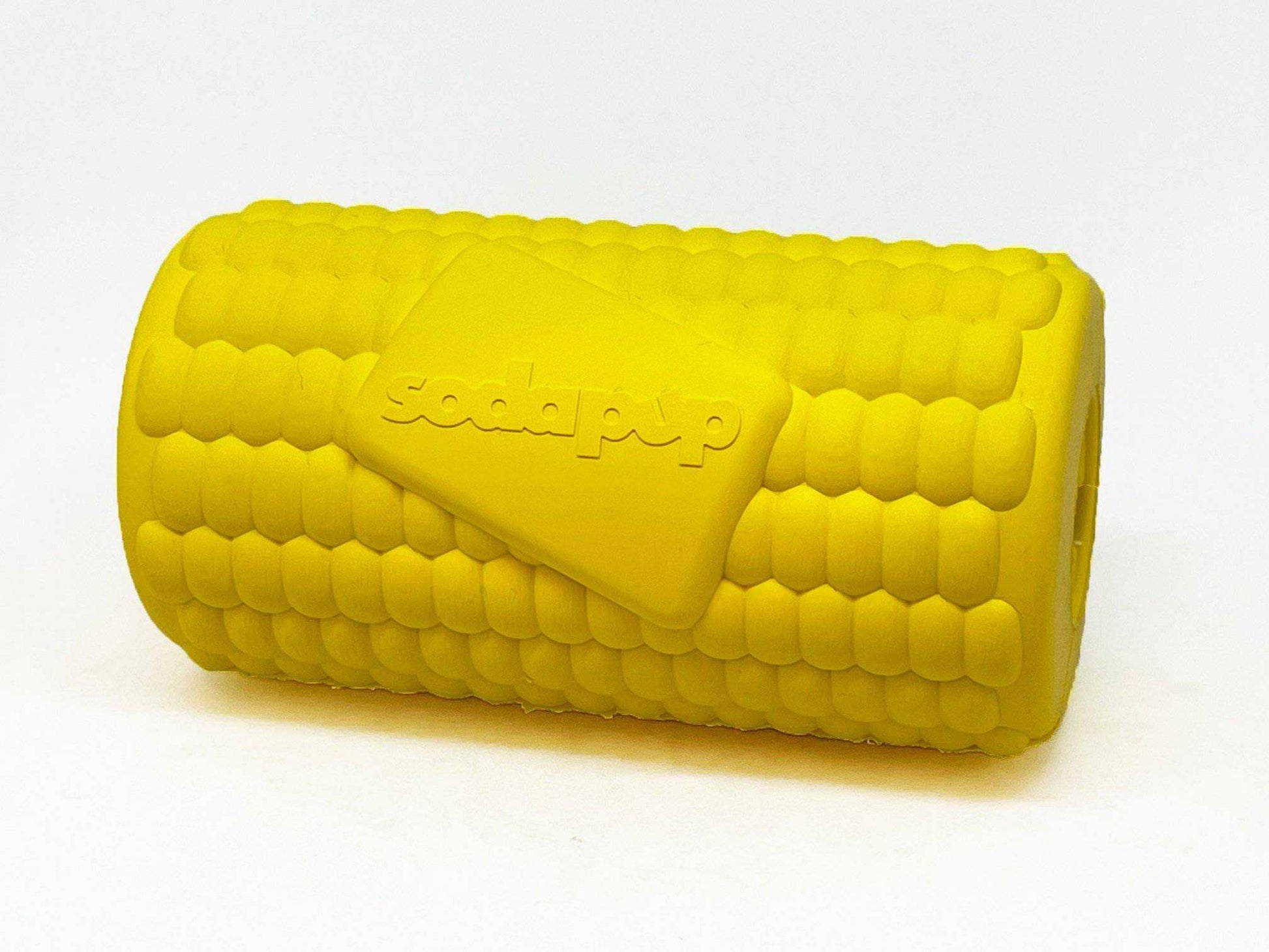 Corn on the Cob eDispenser Durable Rubber Treat Dispenser for Dogs