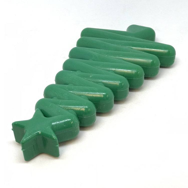 Christmas Tree Nylon Dog Chew Toy - Heavy Duty, USA Made FDA Compliant