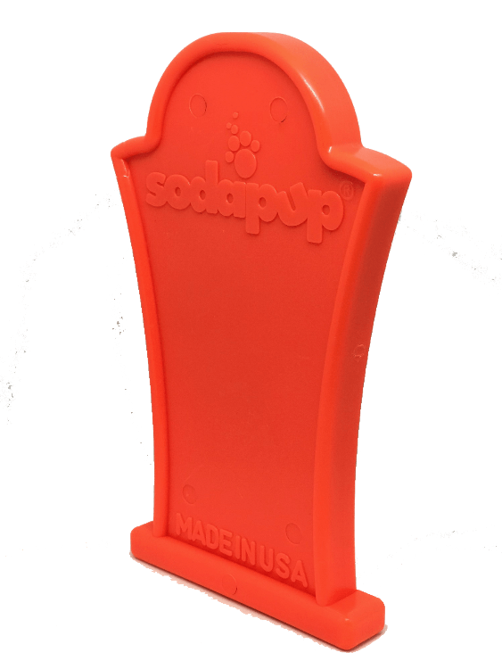 Bright orange Headstone Ultra Durable Nylon Dog Chew Toy for aggressive chewers