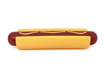 Hot Dog Nylon Dog Toy: Indestructible Chew for Aggressive Dogs in USA