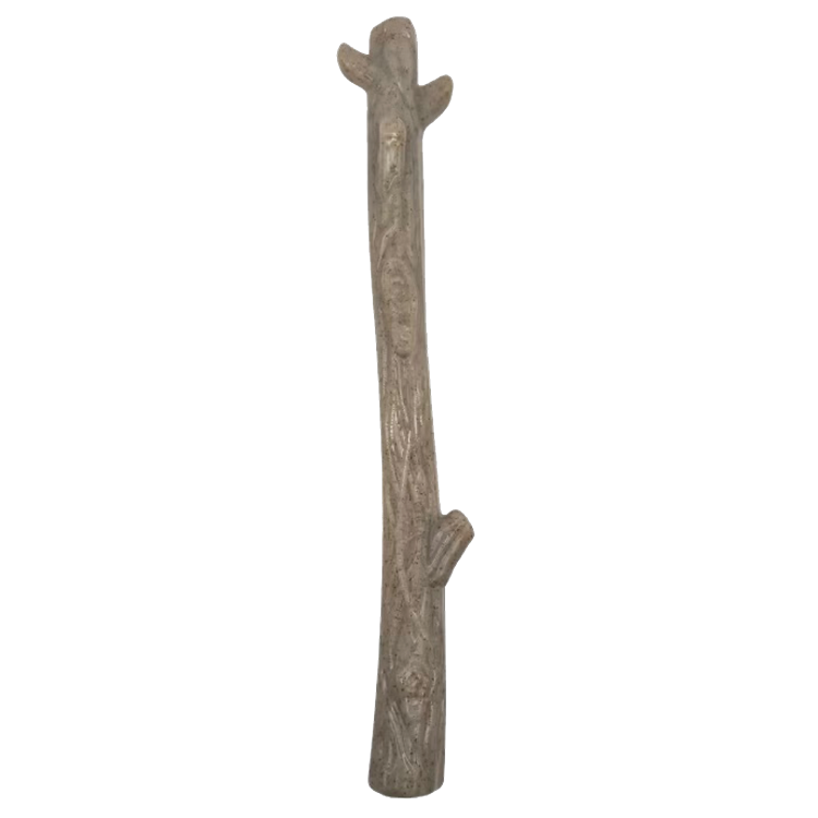 Durable nylon chew stick dog toy for heavy chewers with textured surface for dental health