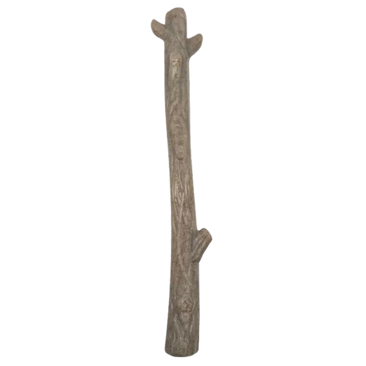 Durable nylon chew stick dog toy for heavy chewers with textured surface for dental health