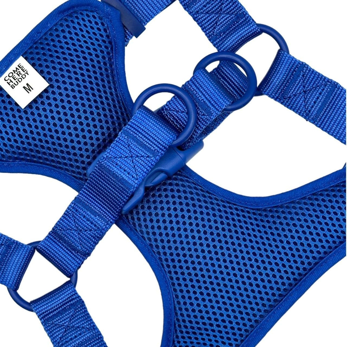 Come Here Buddy padded step in dog harness with adjustable straps and D-rings