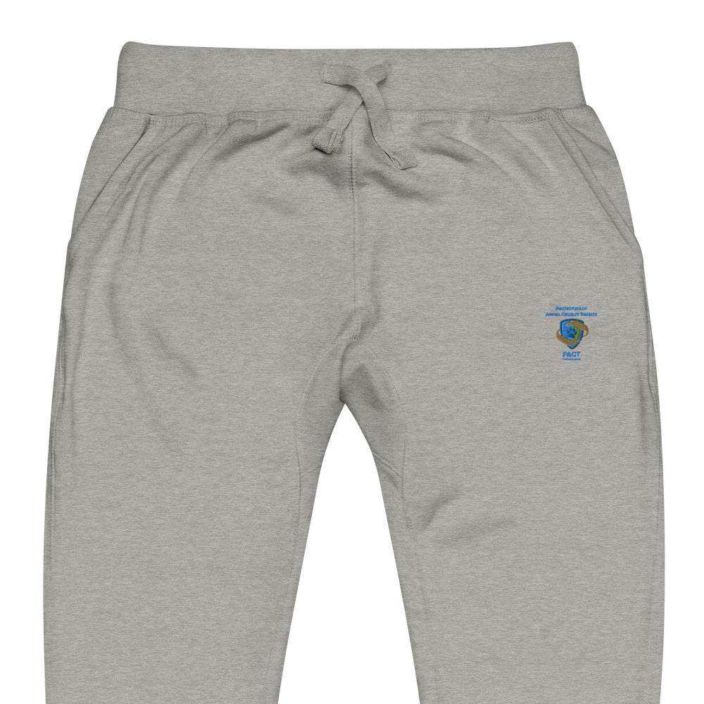 comfortable unisex fleece sweatpants with elastic waistband and pockets