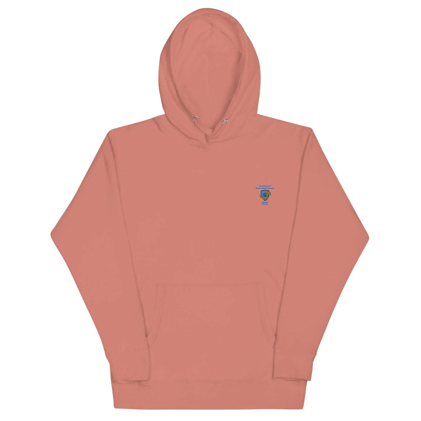 Unisex hoodie with front pouch pocket and 3-panel hood in soft cotton blend, streetwear style