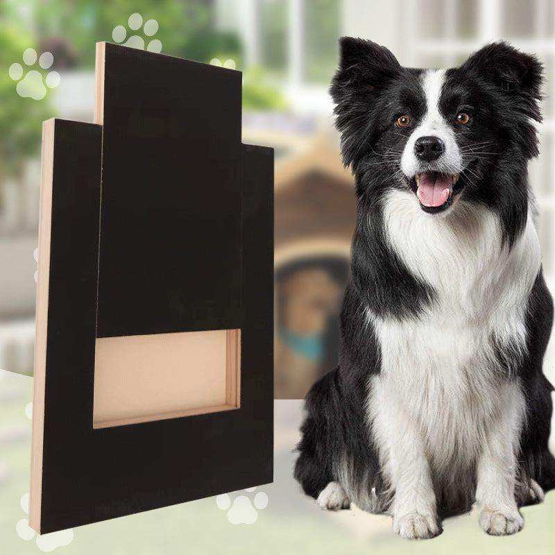 Wooden retractable pet nail scratcher grooming board for cats and dogs