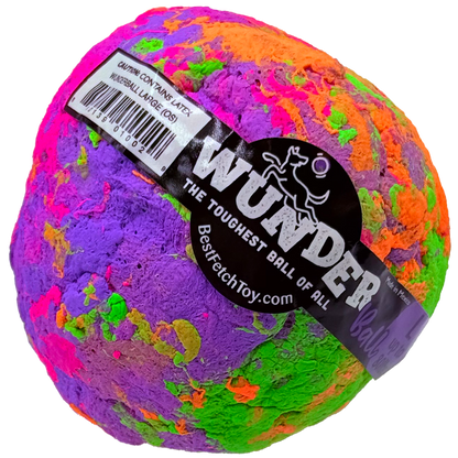 WUNDERball durable natural rubber dog fetch toy