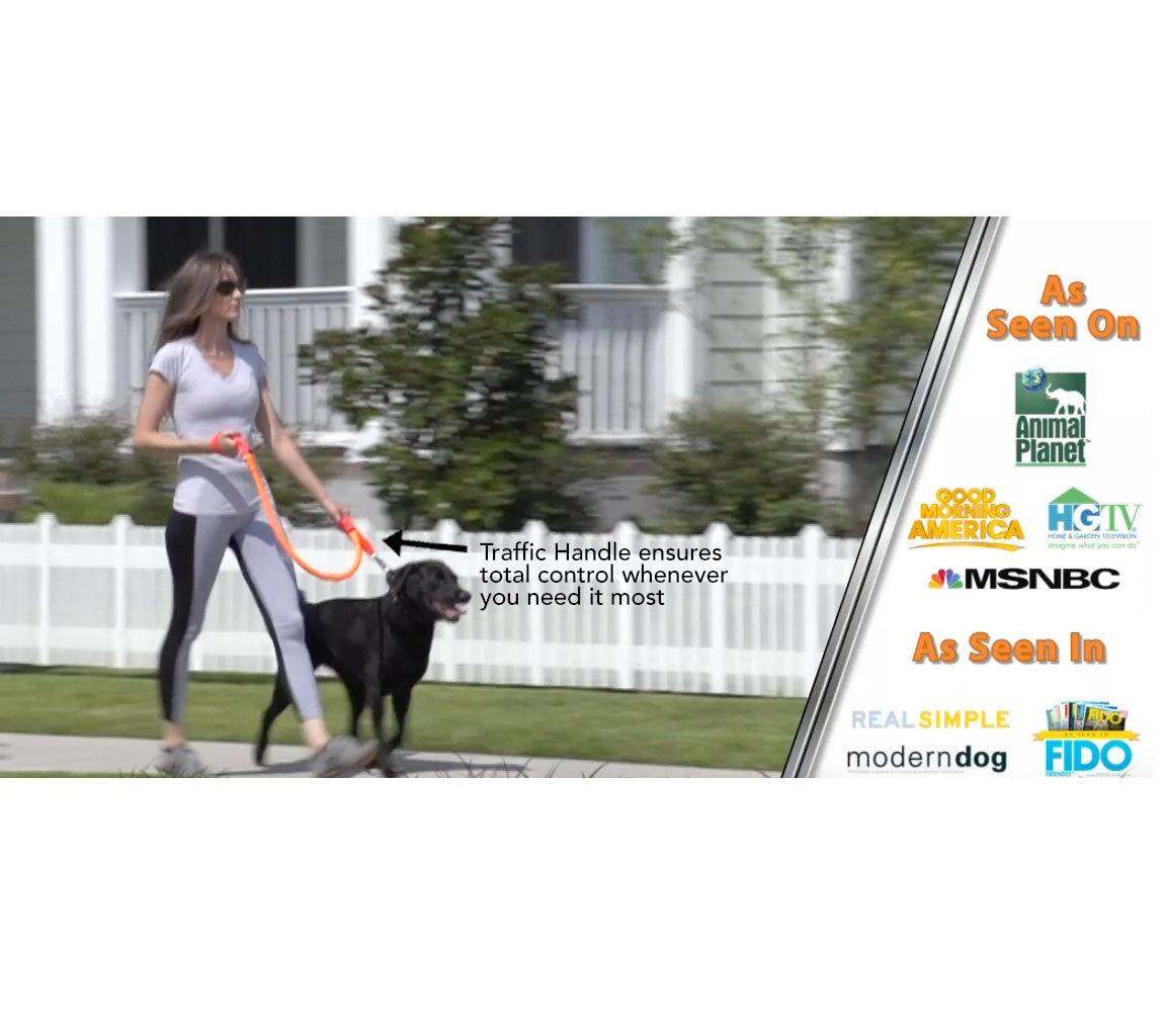 WUNDERleash no-pull dog leash by WACKYwalk'r for training and control