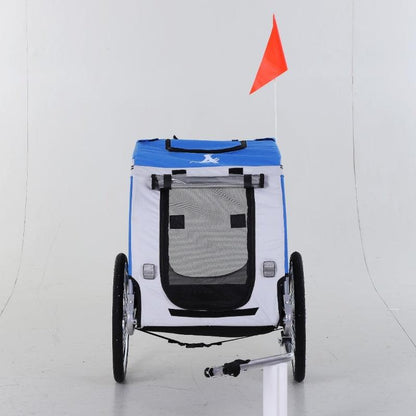 Bike Trailer Cargo Cart for Dogs & Pets - Heavy Duty Weather Resistant