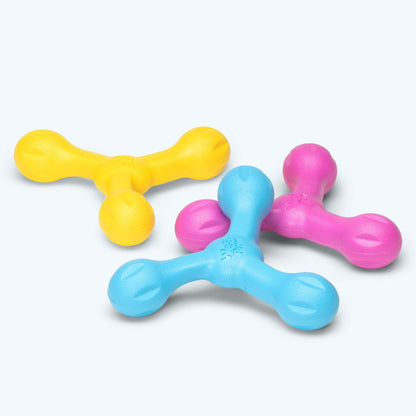 Zogoflex Echo Skamp durable safe dog chew toy for fetch and water play